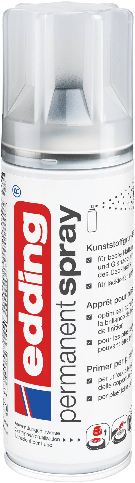 edding 5200 Permanentspray Kunststoffgrundierung farblos
