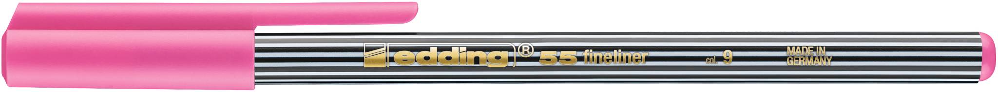 Fineliner edding 55 finepen rosa 0,3mm