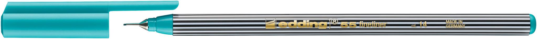 Fineliner edding 55 finepen türkis 0,3mm