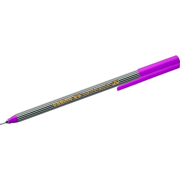 Fineliner edding 55 finepen rot violett