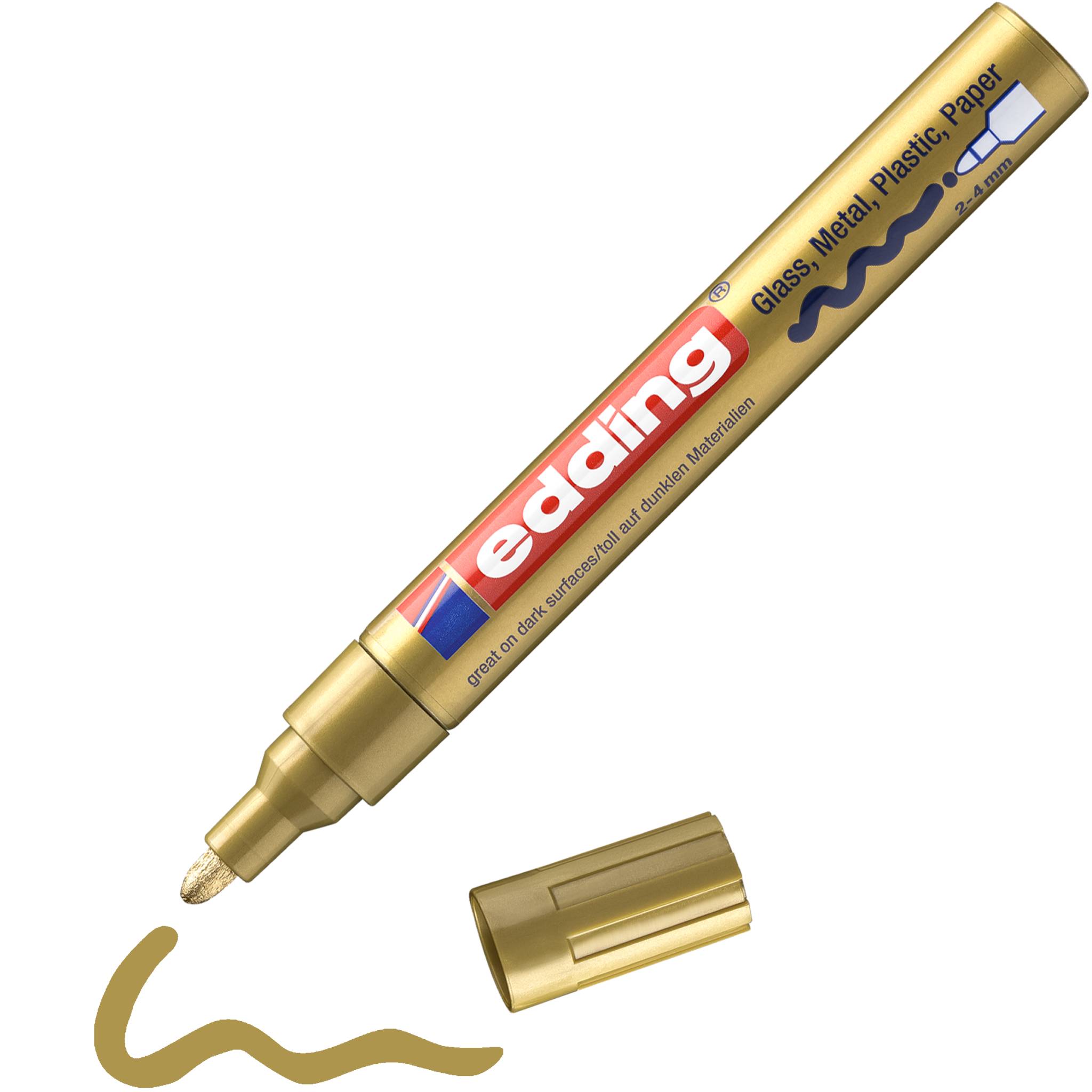 edding 750 Glanzlackmarker gold