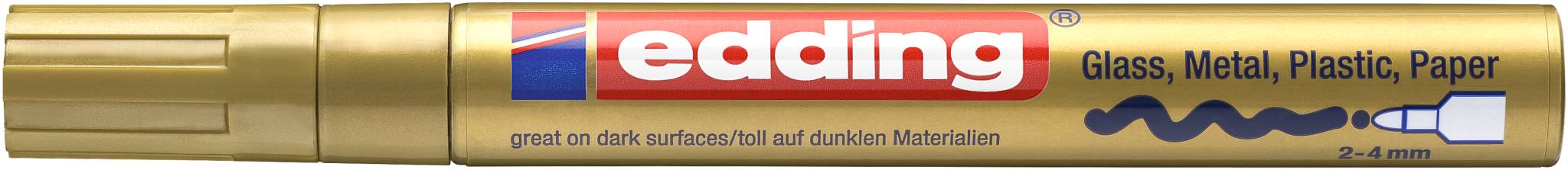 edding 750 Glanzlackmarker gold