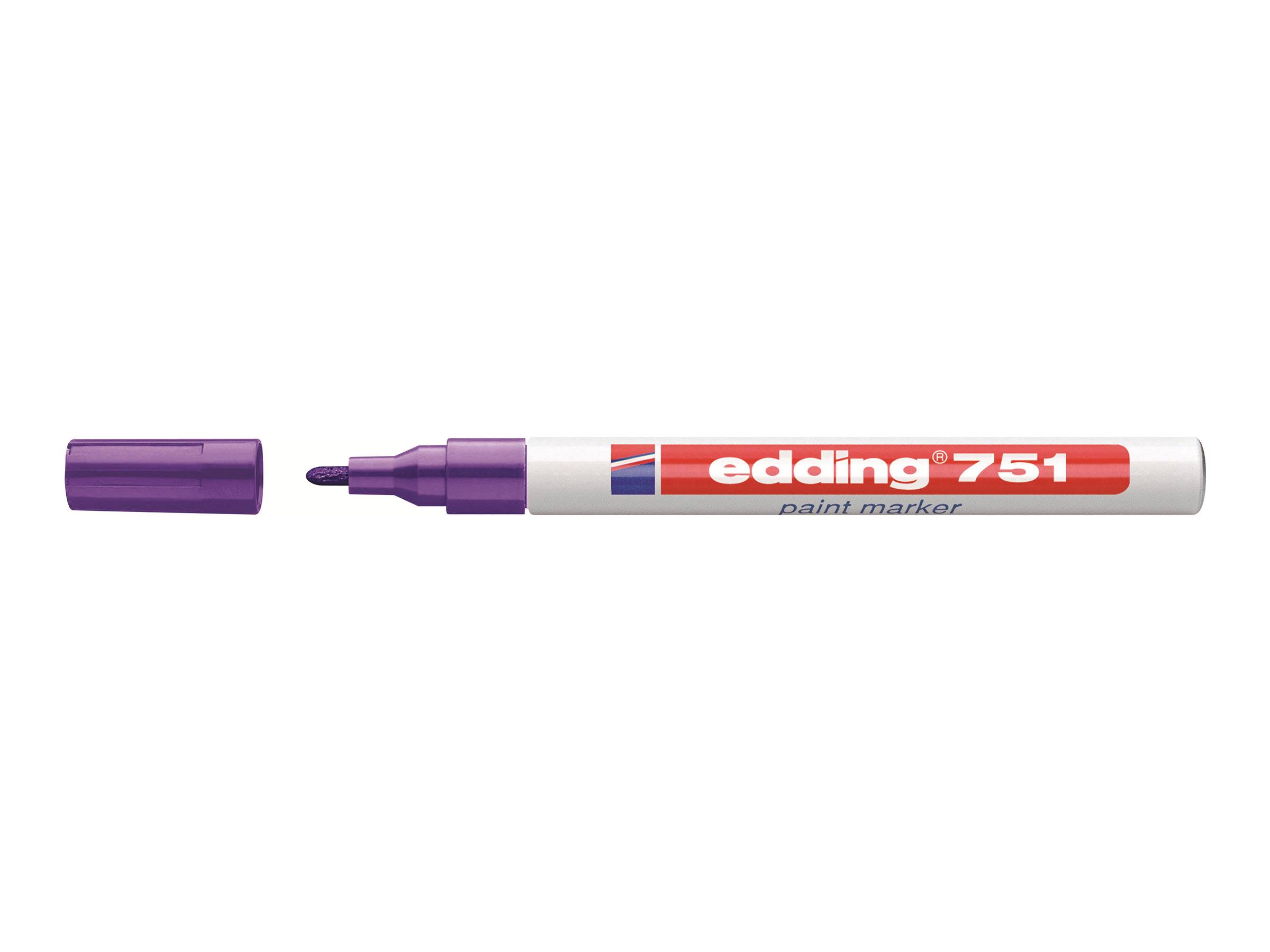 EDDING 751 paint - Marker - permanent - Violett