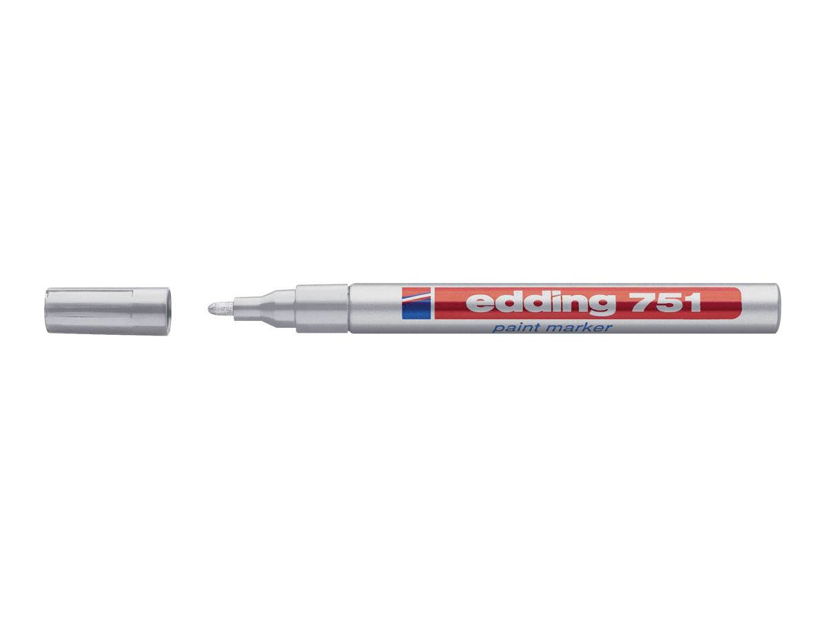 EDDING 751 paint - Marker - permanent - Silber