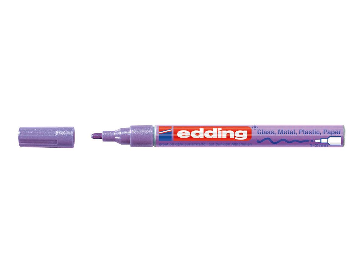 edding 751 gloss paint - Marker - permanent - für Glas, Metall, Plastik