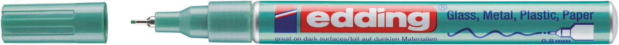 edding 780 Glanzlackmarker grün-metallic