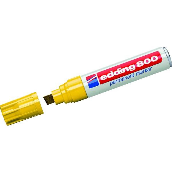 Permanentmarker edding 800 4-12mm gelb