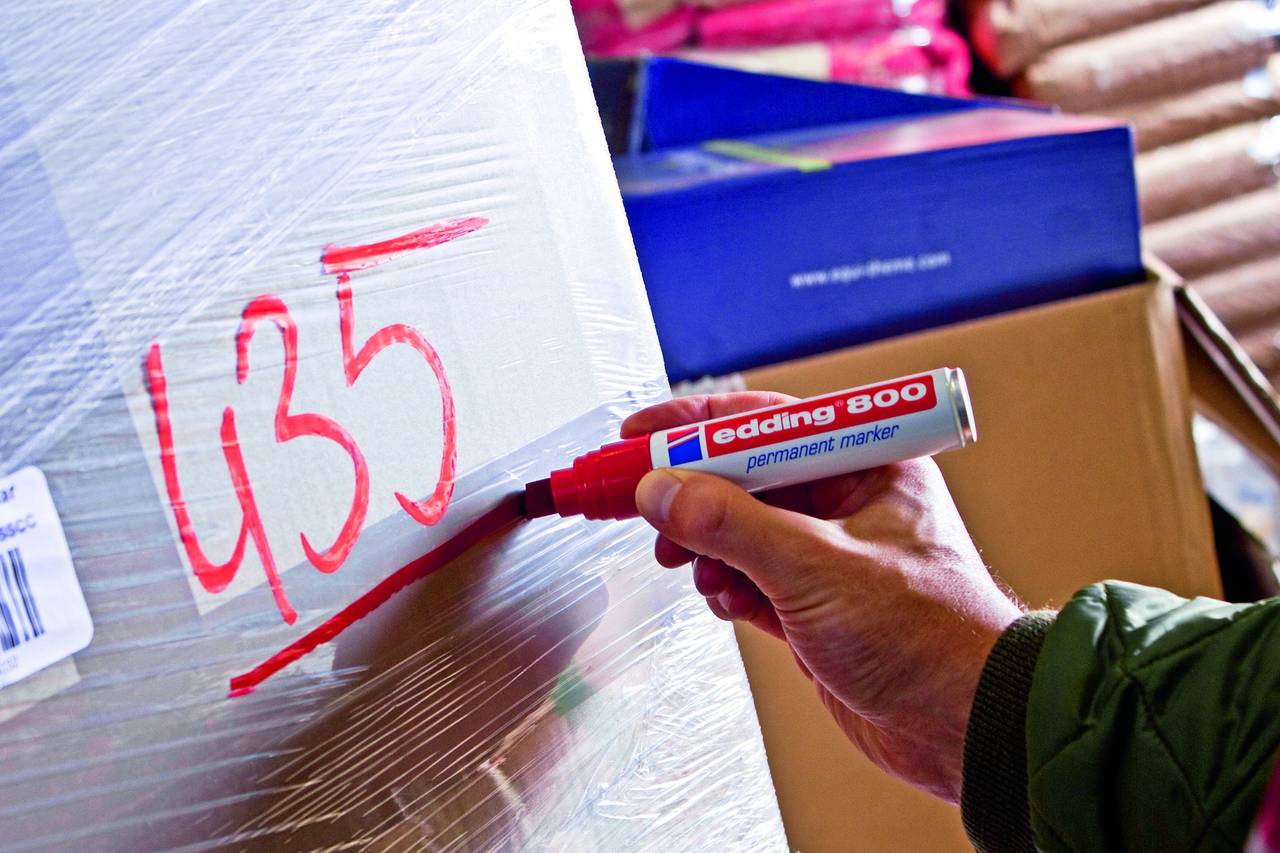 edding 800 Permanentmarker sortiert (5er Faltschachtel)