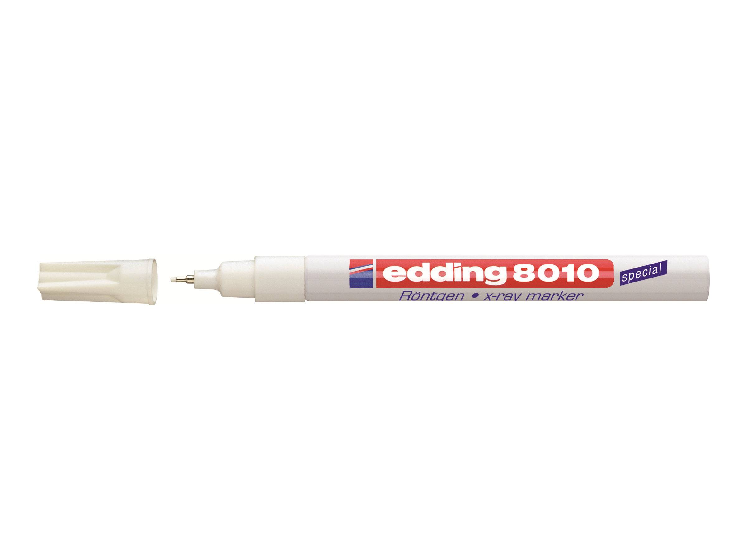 EDDING 8010 x-ray - Marker - permanent - Weiß