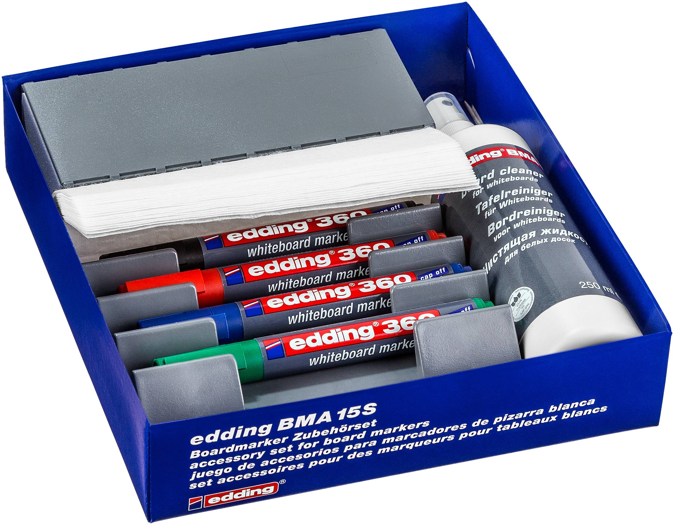 edding BMA 15 S Whiteboardmarker Zubehörset