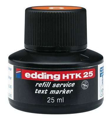 EDDING HTK 25 - Tinte - Orange - wasserbasierte Tinte