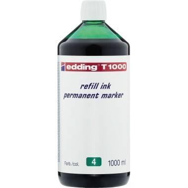 edding Nachfülltusche T1000 4-T1000004 1.000ml grün