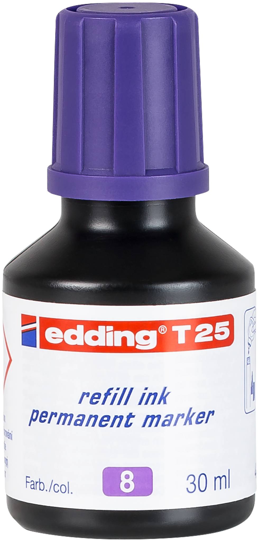 edding T 25 Nachfülltinte Permanentmarker violett