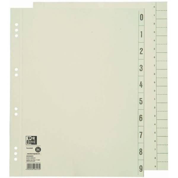 Trennblatt A4 Kraftkarton (RC) 230 g/qm chamois