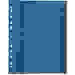 Trennblatt A4 mit Perforation Manilakarton blau