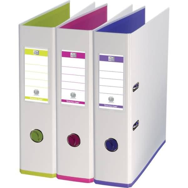 Ordner myColour A4 PP-Folie kaschiert 80mm sortiert
