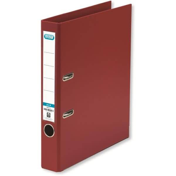 Ordner smart PP/PP A4 285x318mm 5cm bordeaux