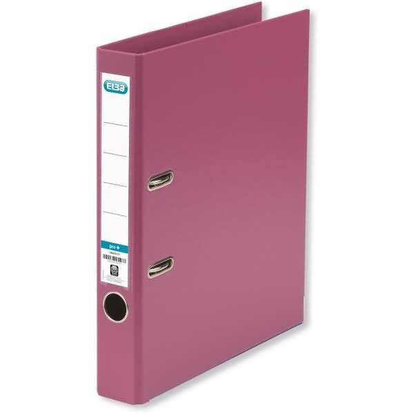 Ordner smart PP/PP A4 285x318mm 5cm pink