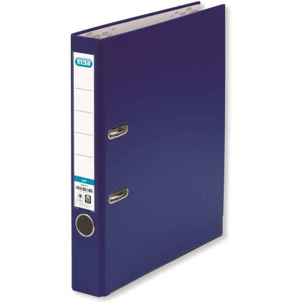 Ordner smart PP/Papier A4 285x318mm 50mm dunkelblau