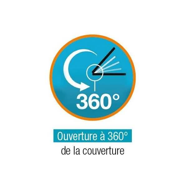 Sichtbuch polyvision A4 PP vario-zipp-Prinzip 20 Hüllen transparent