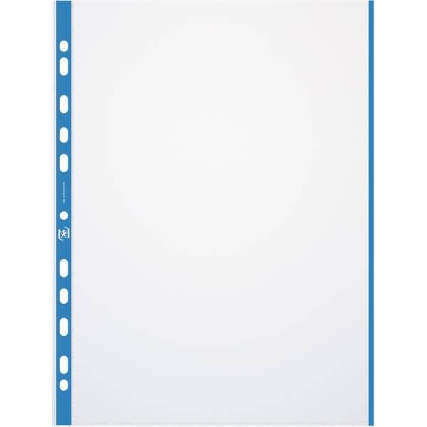 Prospekthülle Spezialhüllen A4 90my glasklar blau VE=10 Stück