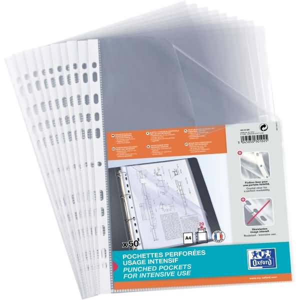 Prospekthülle Standard A4 90my glasklar VE=50 Stück