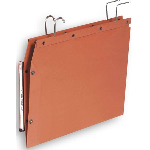 Hängemappe TUB Ultimate 330x250mm Karton V-Boden seitlich offen orange