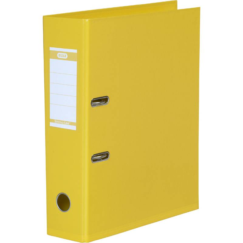 ELBA Ordner "Strong Line", A4, Rückenbreite: 80 mm, gelb