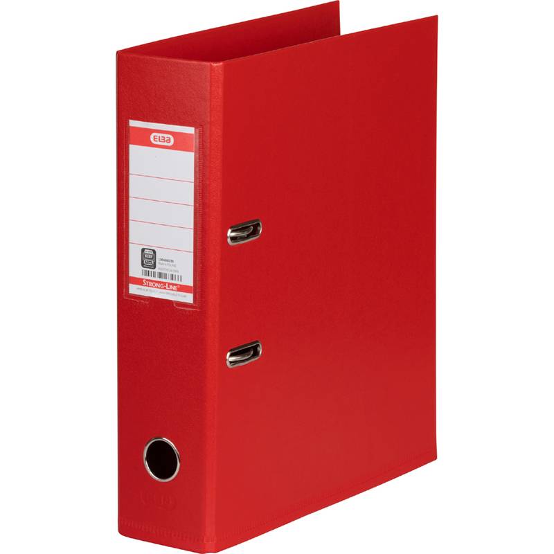 ELBA Ordner "Strong Line", A4, Rückenbreite: 80 mm, rot