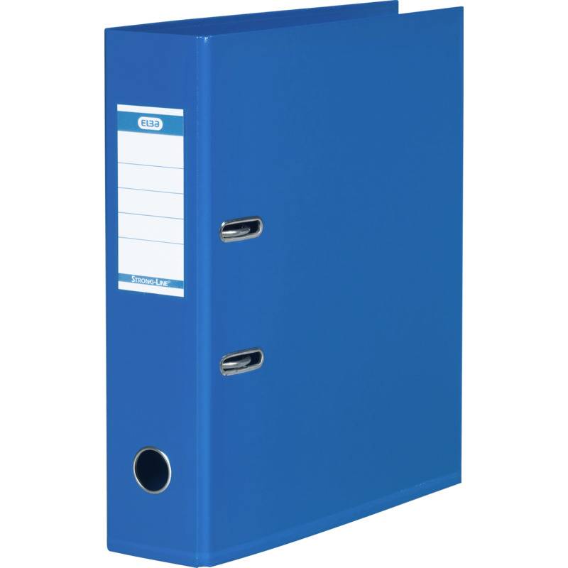 ELBA Ordner "Strong Line", A4, Rückenbr.: 80 mm, kobaltblau