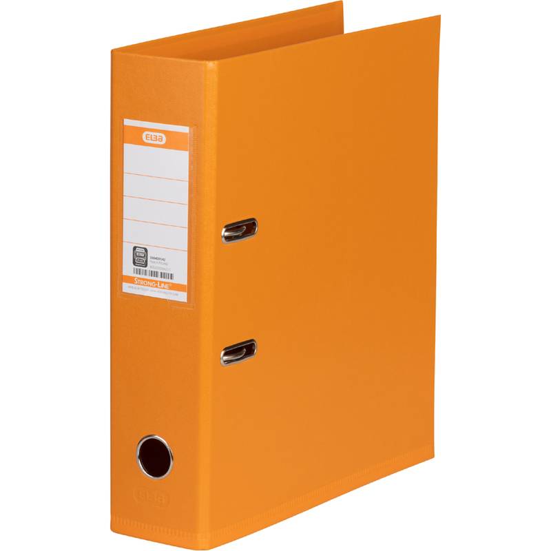 ELBA Ordner "Strong Line", A4, Rückenbreite: 80 mm, orange