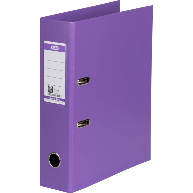 ELBA Ordner "Strong Line", A4, Rückenbreite: 80 mm, lila