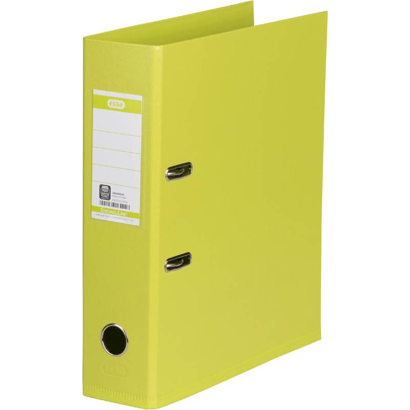 ELBA Ordner "Strong Line", A4, Rückenbreite: 80 mm, hellgrün