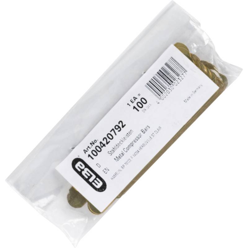 ELBA Deckleiste aus Metall, messingfarben lackiert