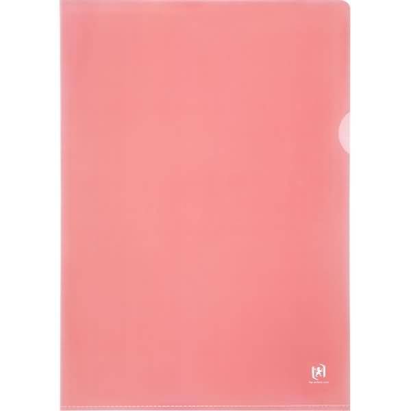 Sichthüllen Premium A4 PVC 150my rot VE=25 Stück