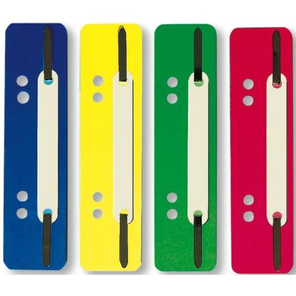 Einhänge-Heftstreifen PP 35x150mm sortiert VE=250 Stück