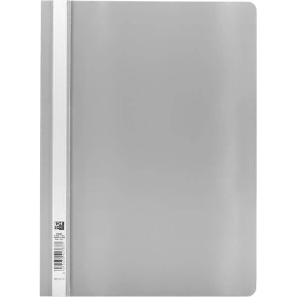 Sichthefter A4 PP Top File grau