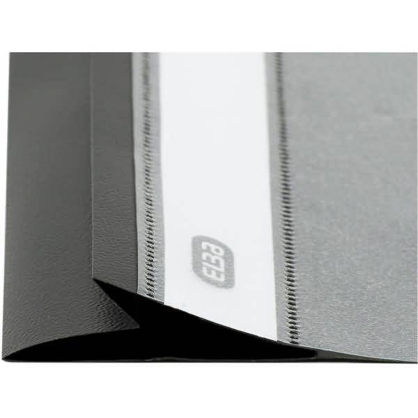 Schnellhefter A4+ PP mit Abheftlochung schwarz