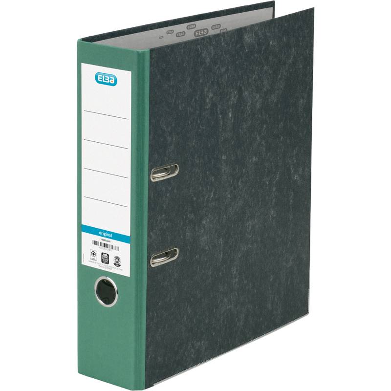 ELBA Ordner smart Original, Rückenbreite: 80 mm, grün