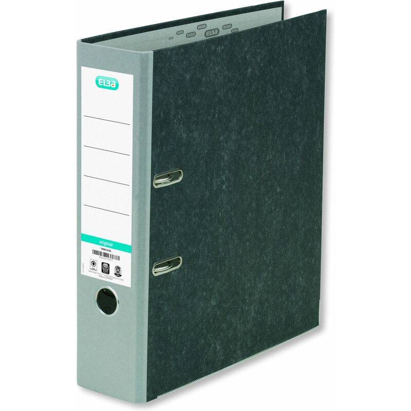 ELBA Ordner smart Original, Rückenbreite: 80 mm, grau
