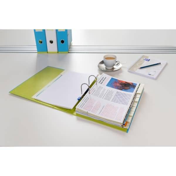 Elba MyColour, A4, Lagerung, Kunststoff, Blau, Grün, 500 Blätter