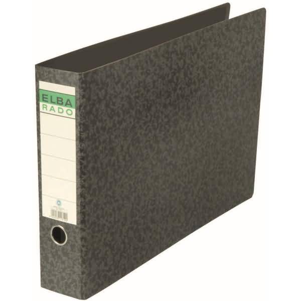 Ordner für A3 quer 80mm Hartpappe schwarz