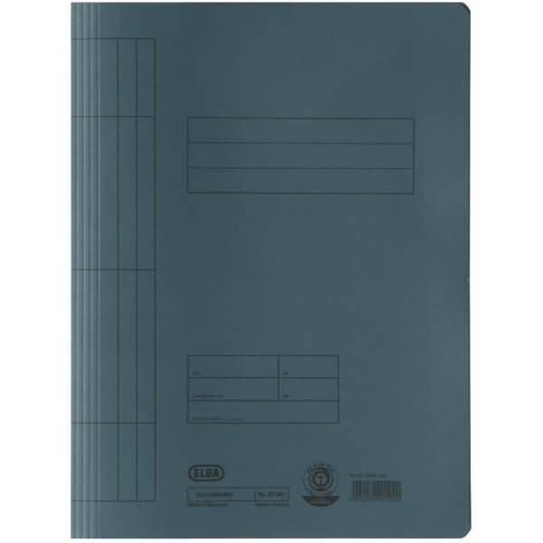 Schnellhefter A4 250g/qm Karton blau