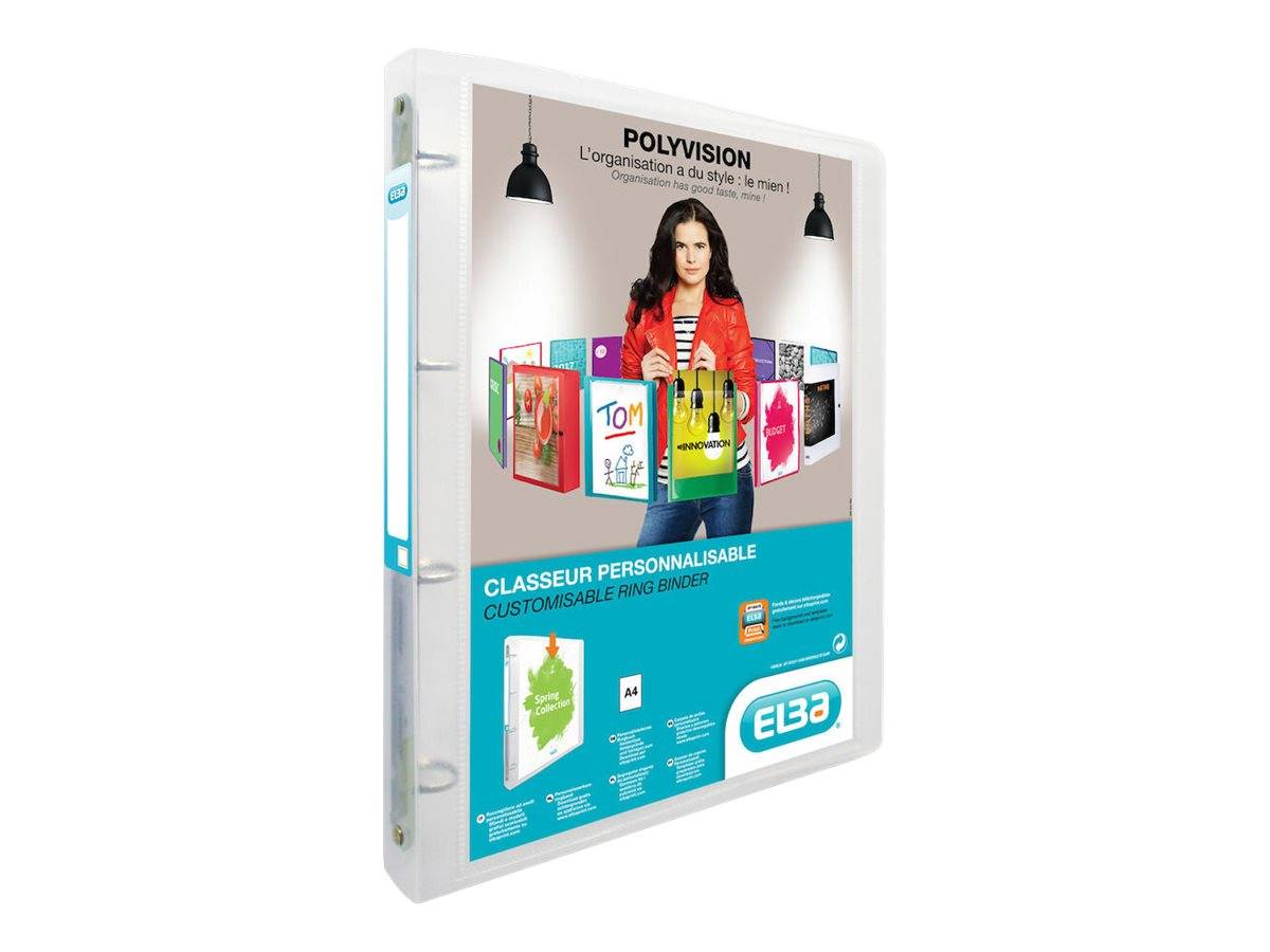 Kunststoff-Ringordner-Produktpaket mit der Aufschrift 