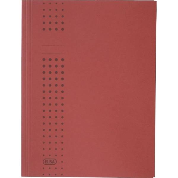 Sammelmappe chic Karton bordeaux