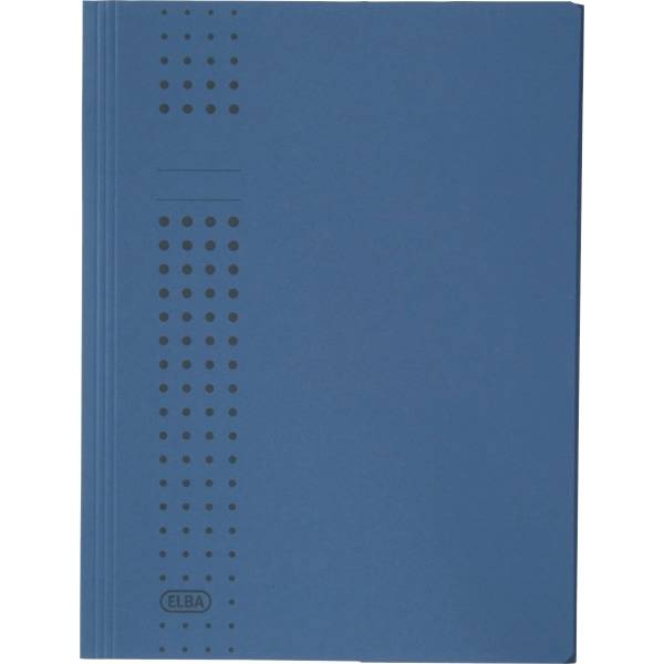 Sammelmappe chic Karton dunkelblau