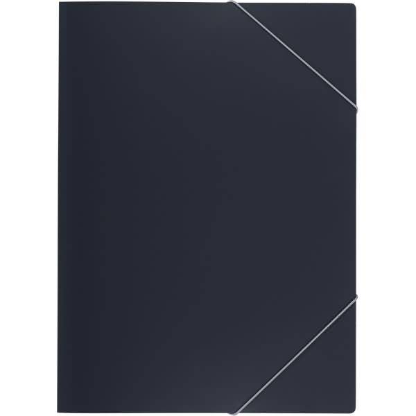 Eckspanner A4 PP anthrazit