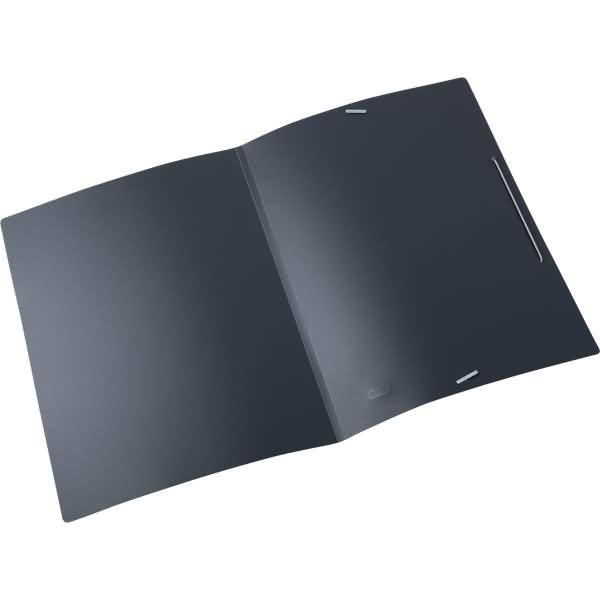 Eckspanner A4 PP anthrazit