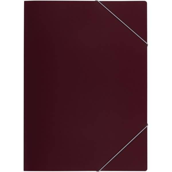 Eckspanner A4 PP bordeaux