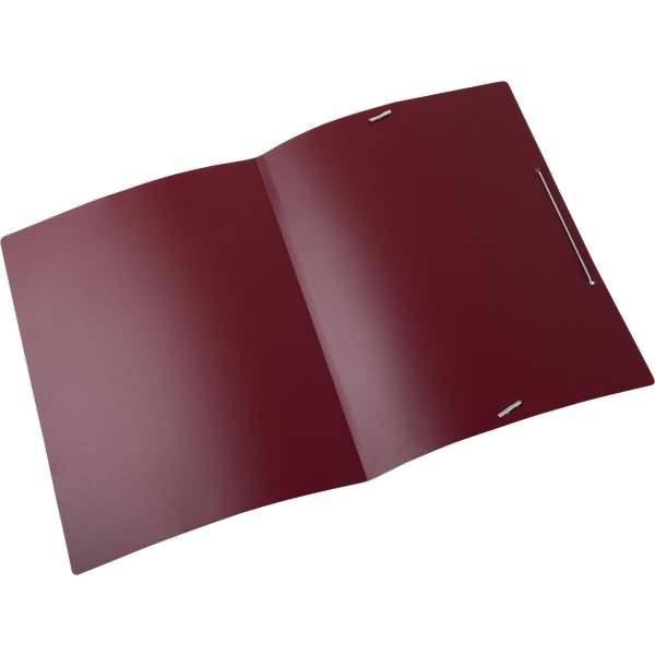 Eckspanner A4 PP bordeaux